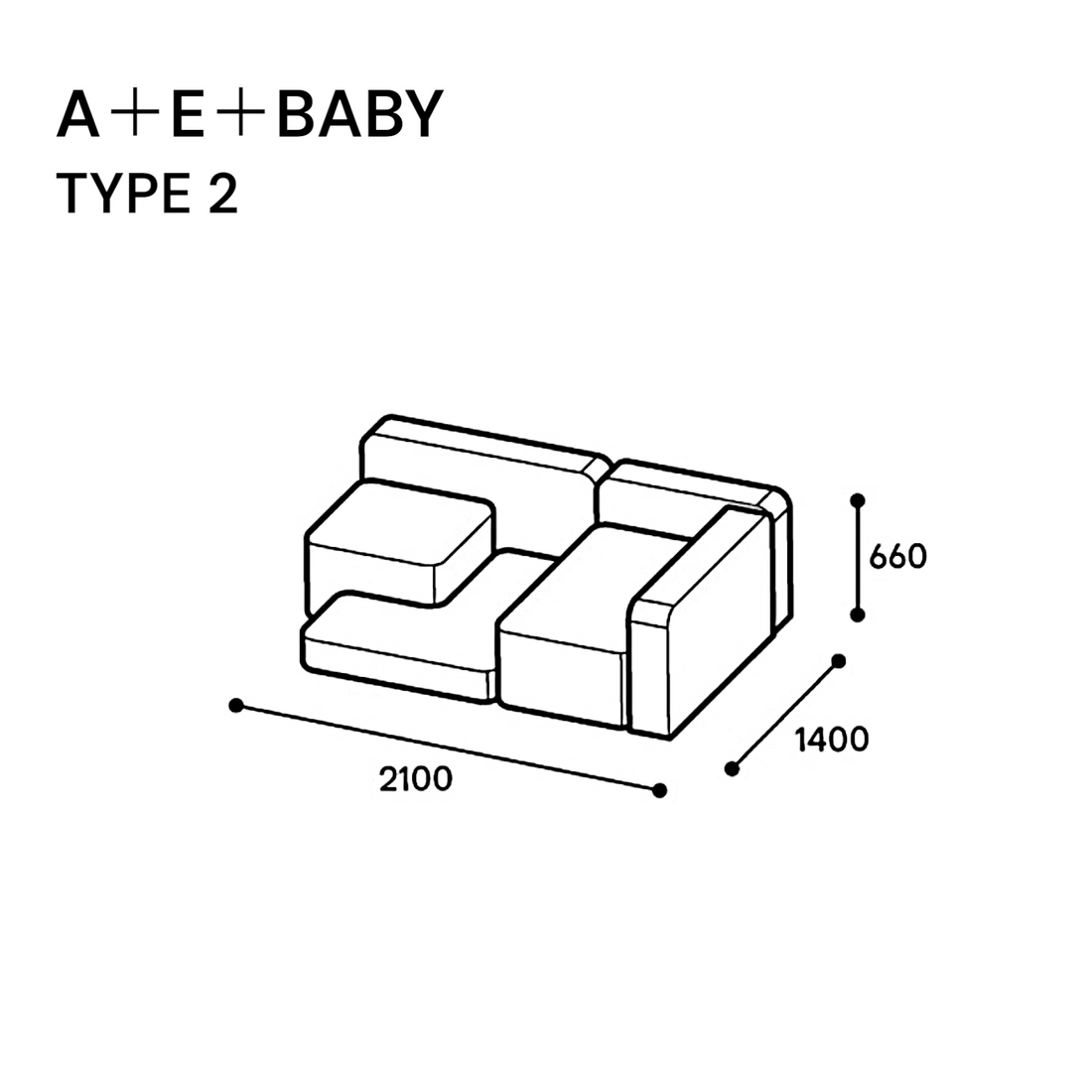 【展示現品】TIMELESS BABY SOFA