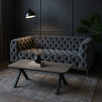 CONCRETE COFFEE TABLE FORK LEG