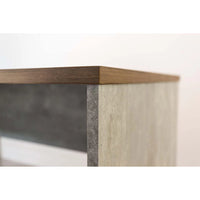 CONCRETE MIX CORNER DESK