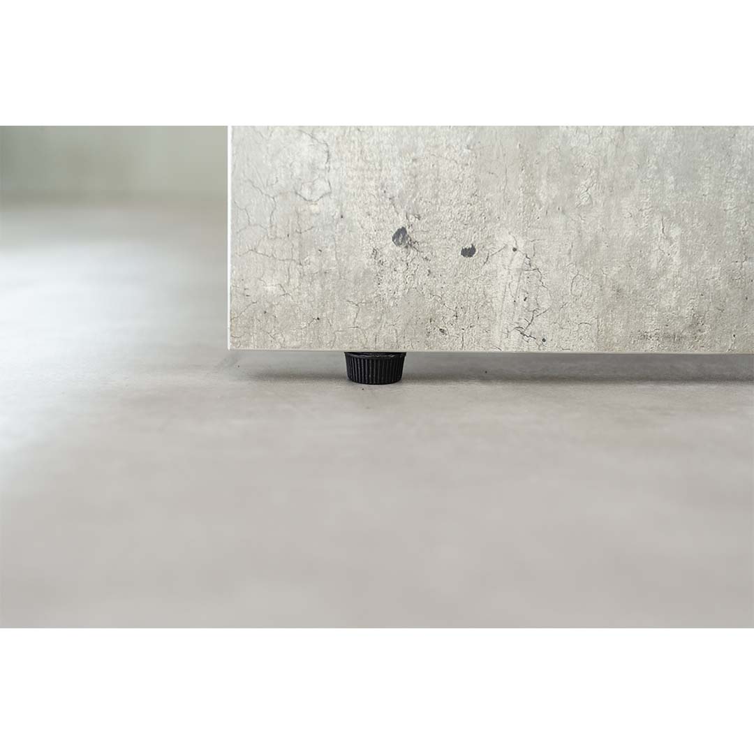 CONCRETE MIX CORNER DESK
