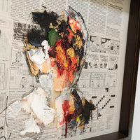 mirror series UNTITLED Portrait contemporary painting art