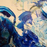 Flowers contemporary painting art