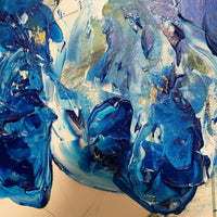 Flowers contemporary painting art