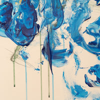 Flowers contemporary painting art