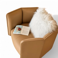 OCTAGON CHAIR LEATHER