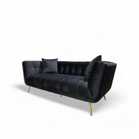 Eclipse Sofa 2P Black