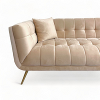 Eclipse sofa 3P LightKhaki