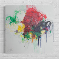 Floral No,3 contemporary painting art