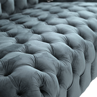 ENT OTTOMAN DARK GREYISH NAVY