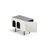 MEDICI NIGHT TABLE WHITE