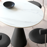 PILLAR TABLE BLACK