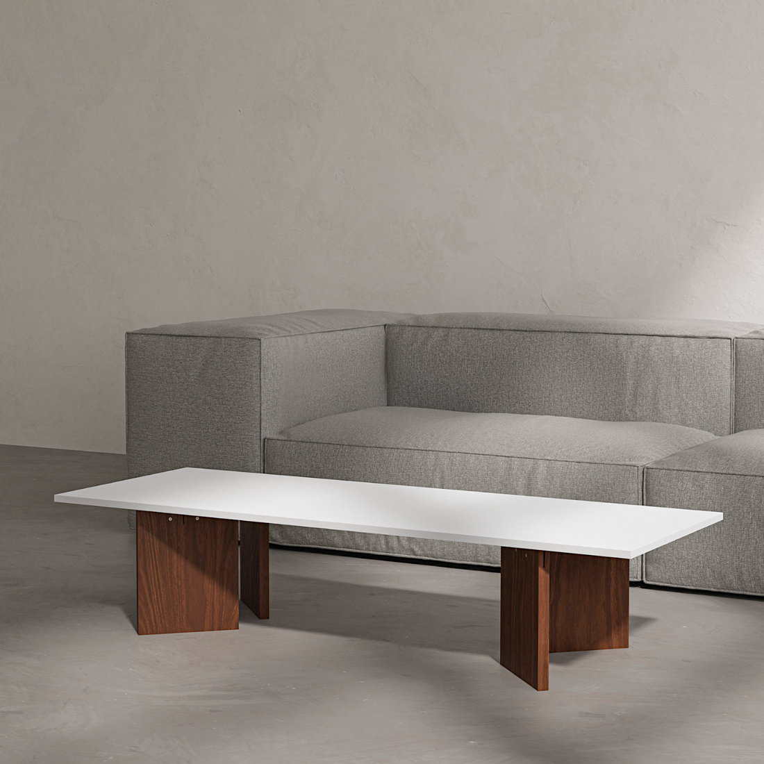 【展示現品】Dolmen Square Sofa Table