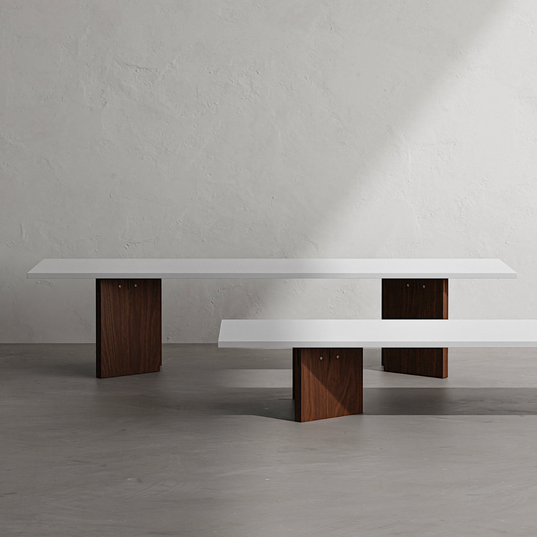 【展示現品】Dolmen Square Sofa Table