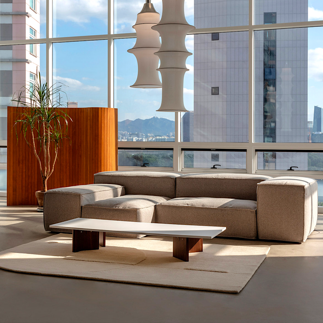 【展示現品】Dolmen Square Sofa Table