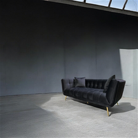 Eclipse Sofa 3P Black