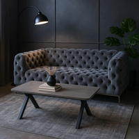 CONCRETE COFFEE TABLE FORK LEG