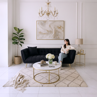 Eclipse Sofa 2P Black