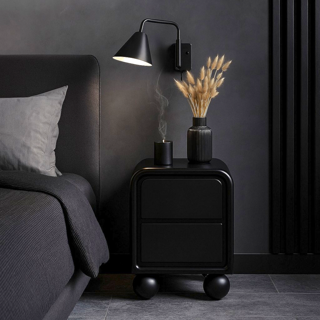 Mu Rong ナイト ベッドサイド テーブル アスプルンド アクメファニチャー 61ASaLpFDoL._AC_UF894,