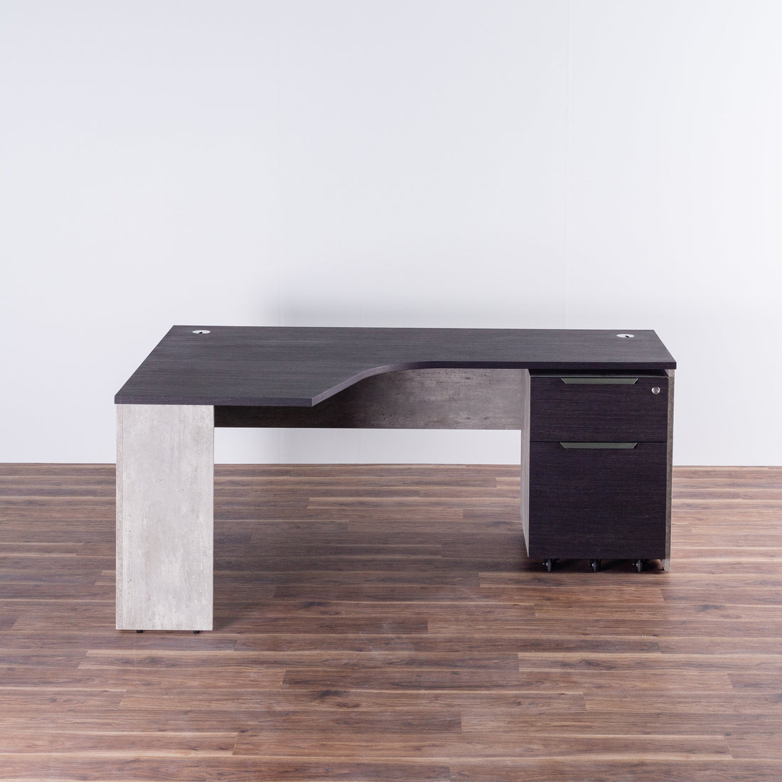 CONCRETE MIX CORNER DESK