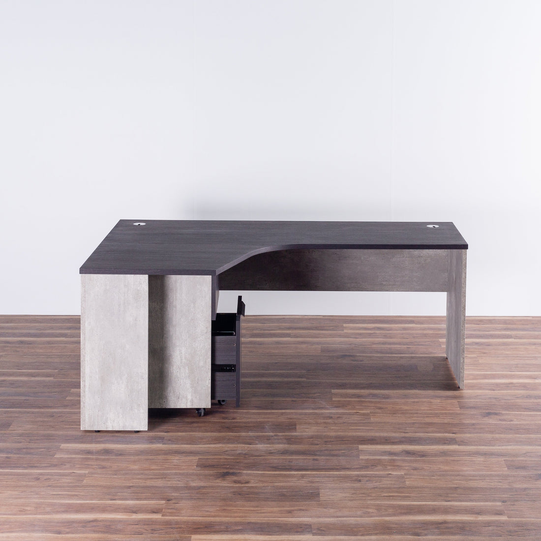 CONCRETE MIX CORNER DESK