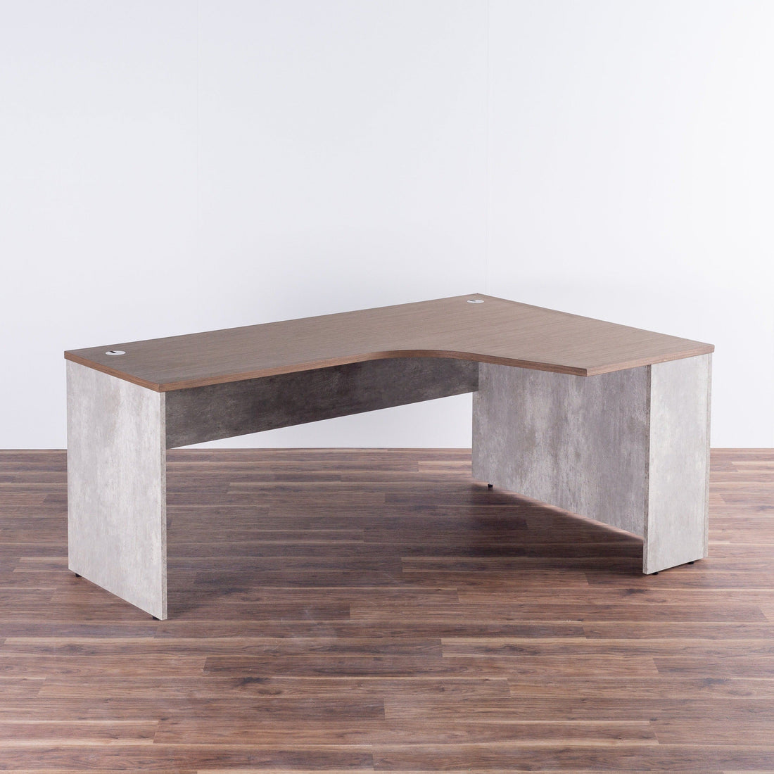 CONCRETE MIX CORNER DESK