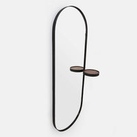 WALNUT TRAY MIRROR