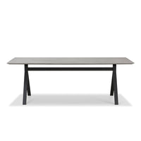 CONCRETE DINING TABLE FORK LEG