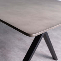 CONCRETE COFFEE TABLE FORK LEG