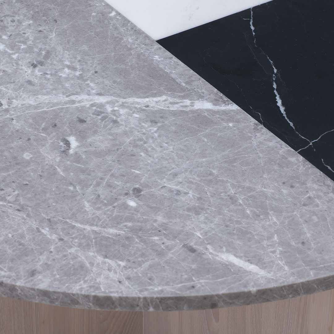 Marble coffee table