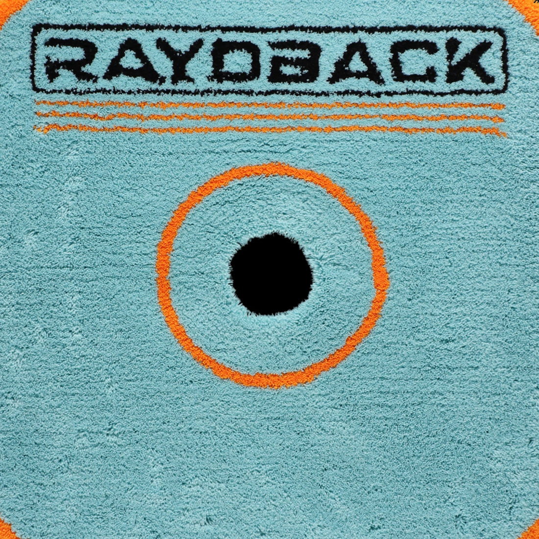 -RAYDBACK VINYL RUG-