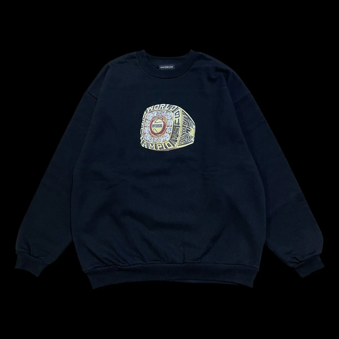 -TOKYO RAYDBACKS CHAMPION RING SWEAT-