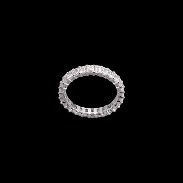 エメラルドカット ラボグロウンダイヤモンドリング