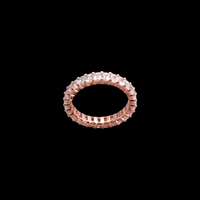 エメラルドカット ラボグロウンダイヤモンドリング