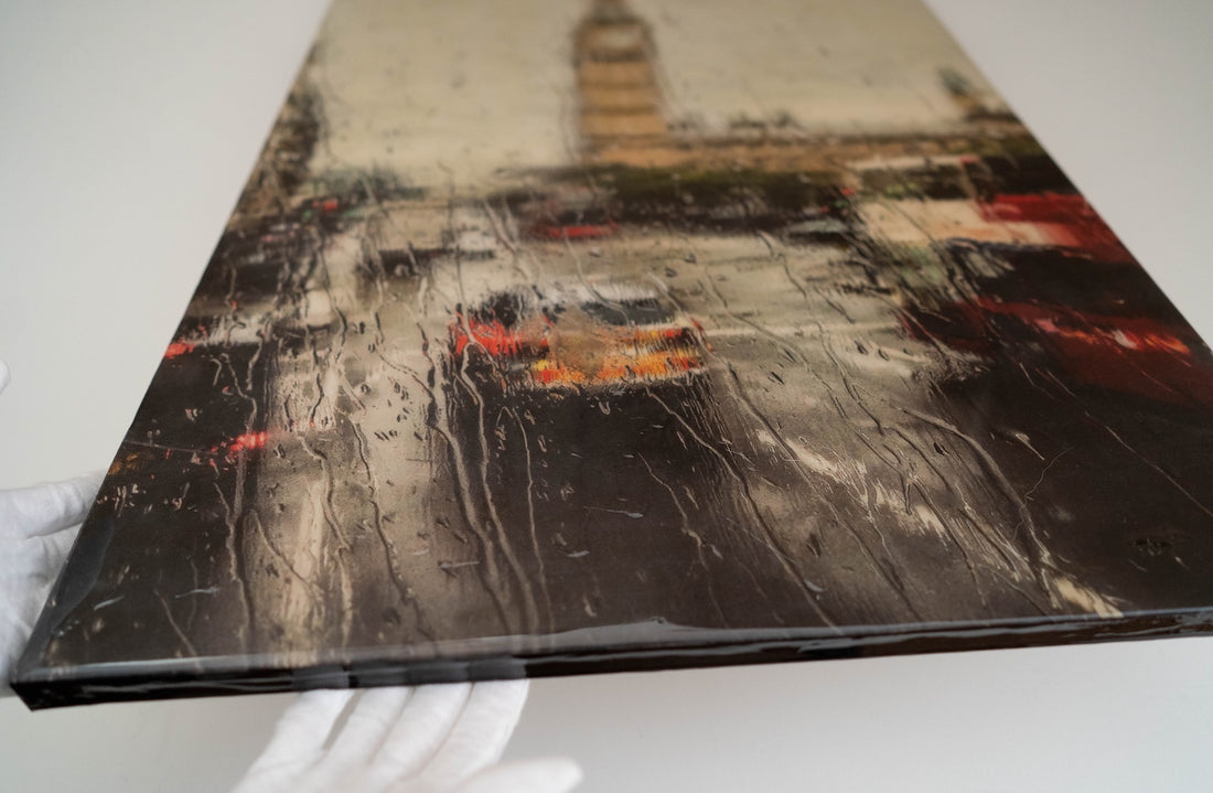 The Rain, London contemporary painting art