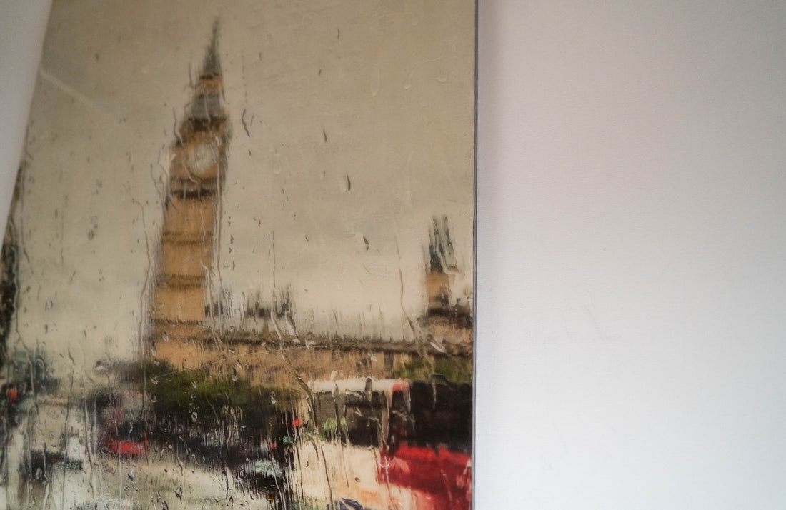 The Rain, London contemporary painting art