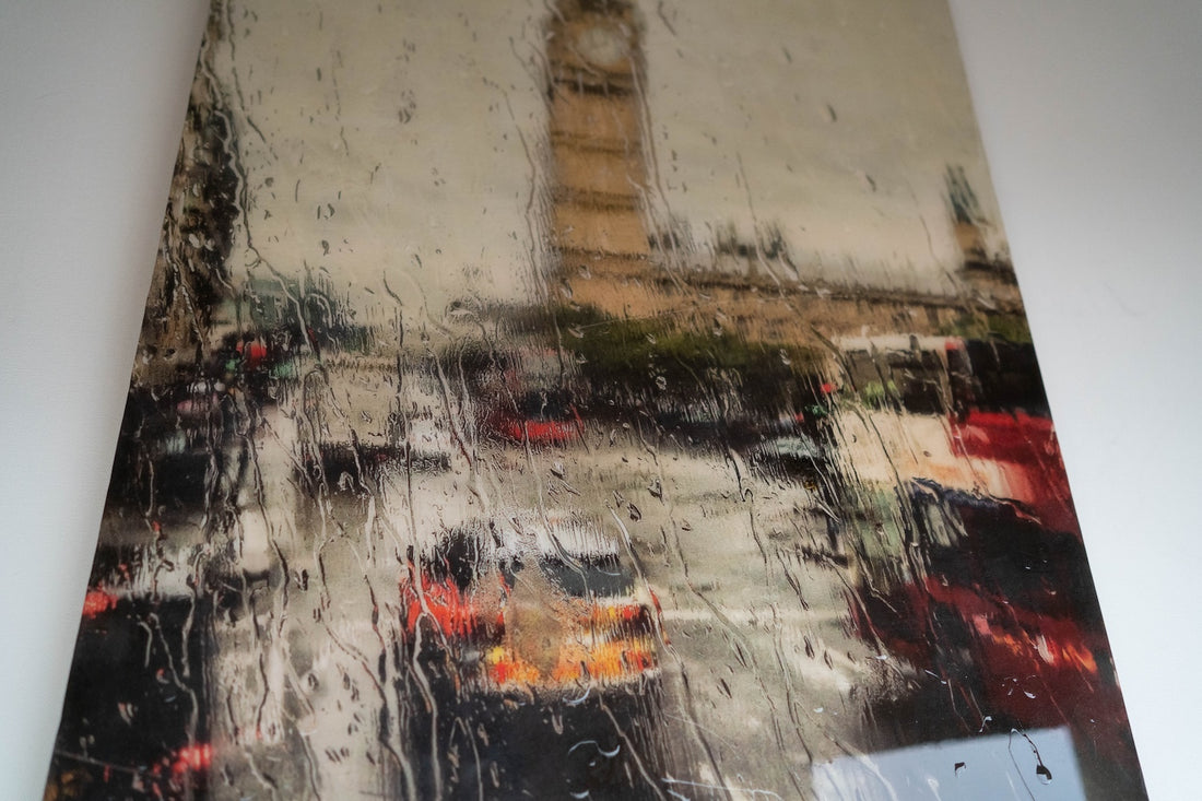 The Rain, London contemporary painting art