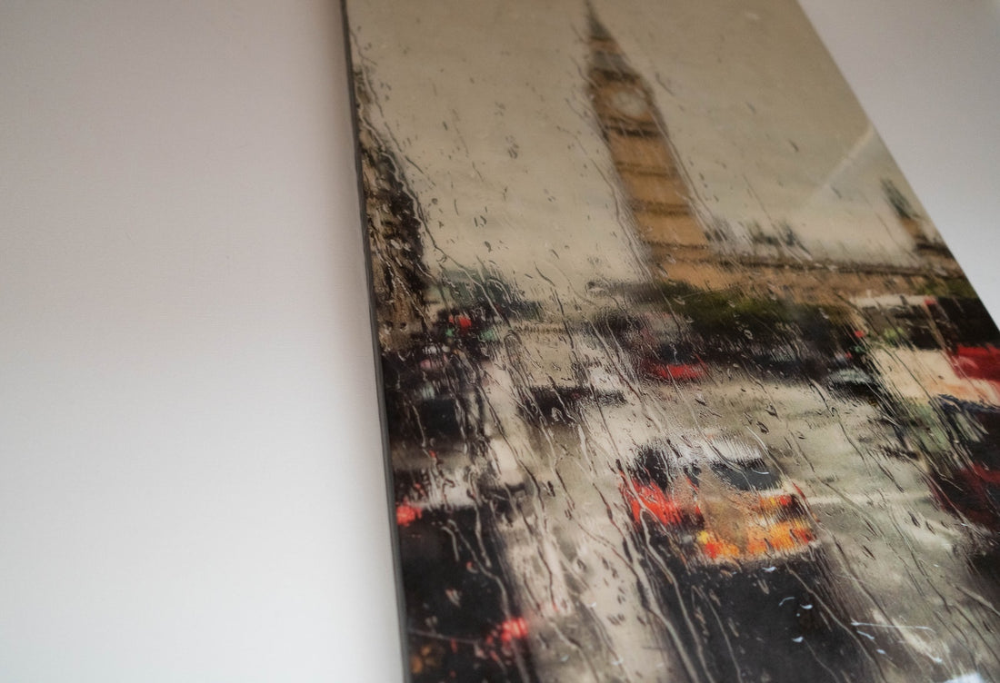 The Rain, London contemporary painting art