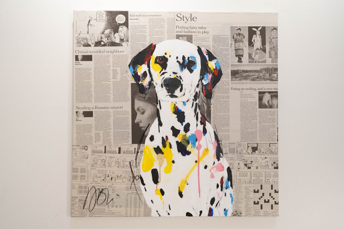 Dalmatian contemporary painting art