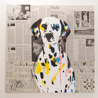 Dalmatian contemporary painting art