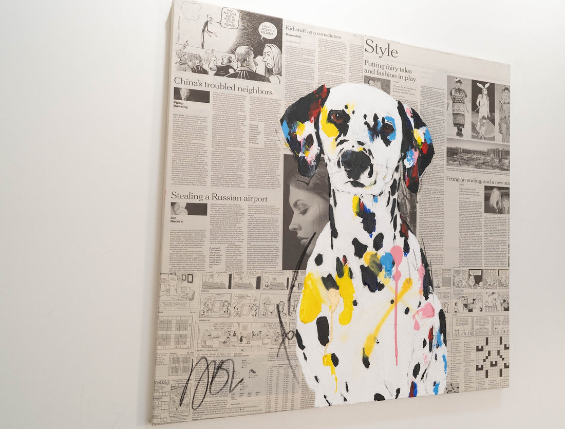 Dalmatian contemporary painting art