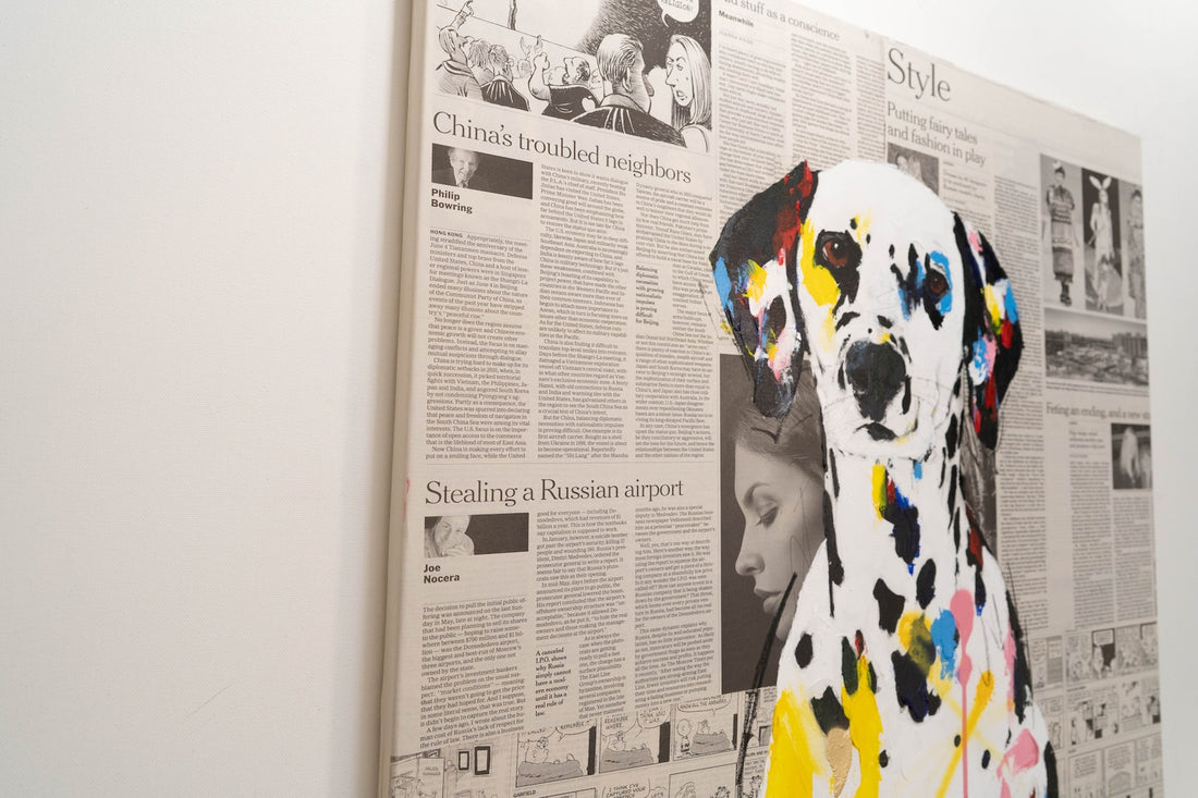 Dalmatian contemporary painting art