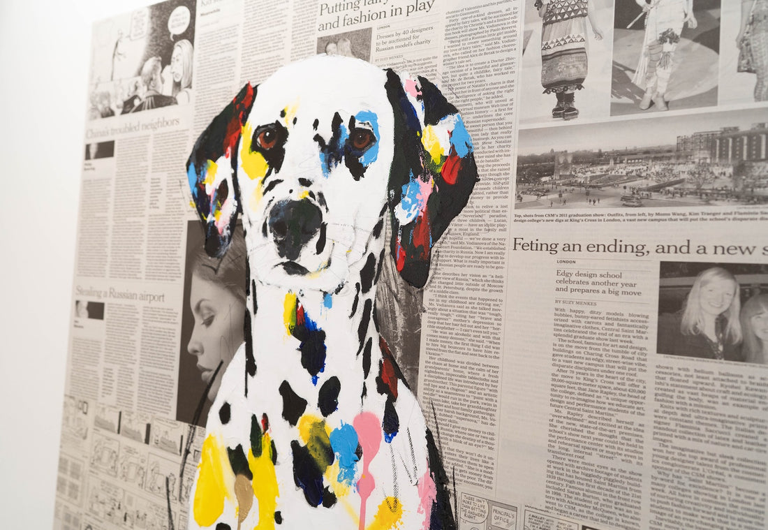 Dalmatian contemporary painting art