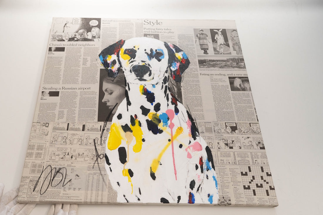 Dalmatian contemporary painting art