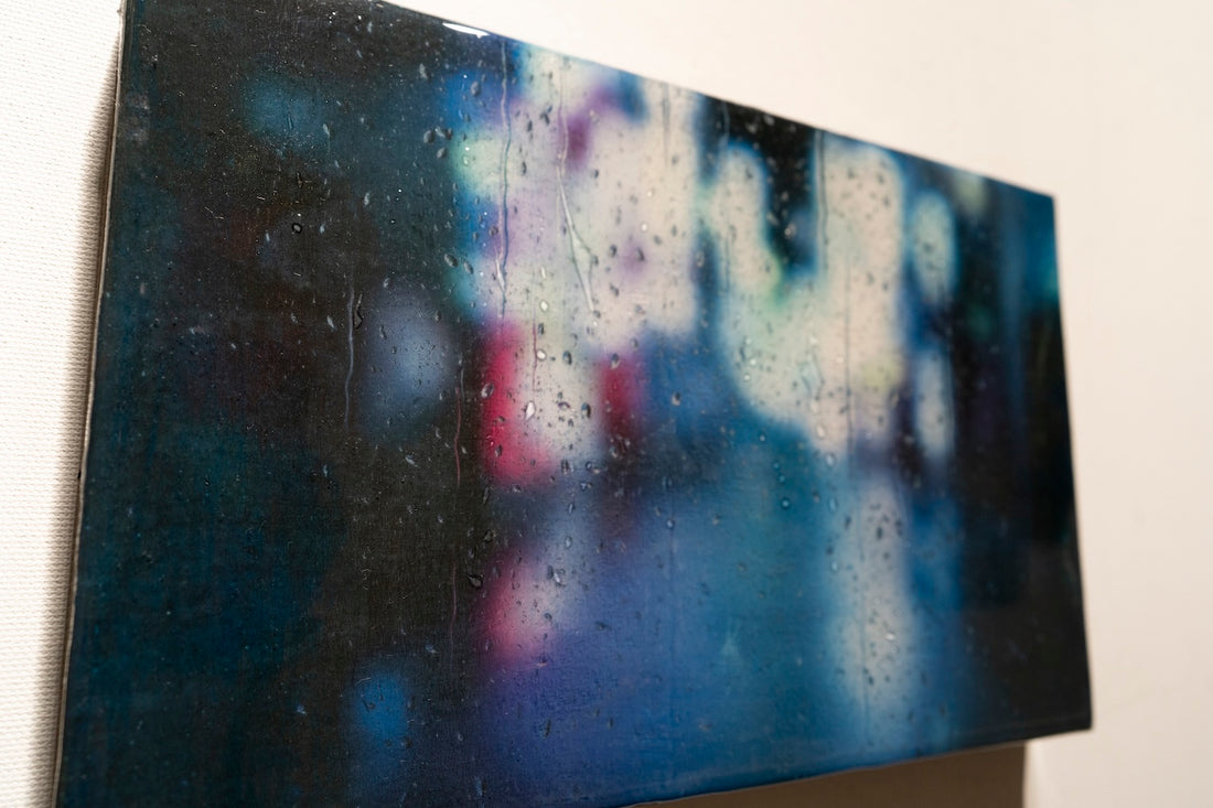 The Rain contemporary painting art