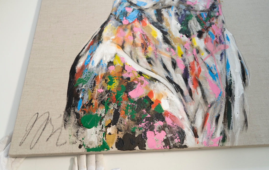 Owl contemporary painting art