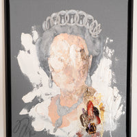 UNTITLED Portrait work (Elizabeth II) contemporary painting art