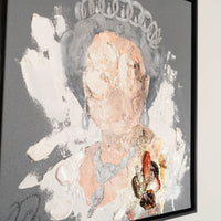 UNTITLED Portrait work (Elizabeth II) contemporary painting art