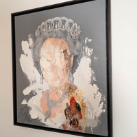 UNTITLED Portrait work (Elizabeth II) contemporary painting art