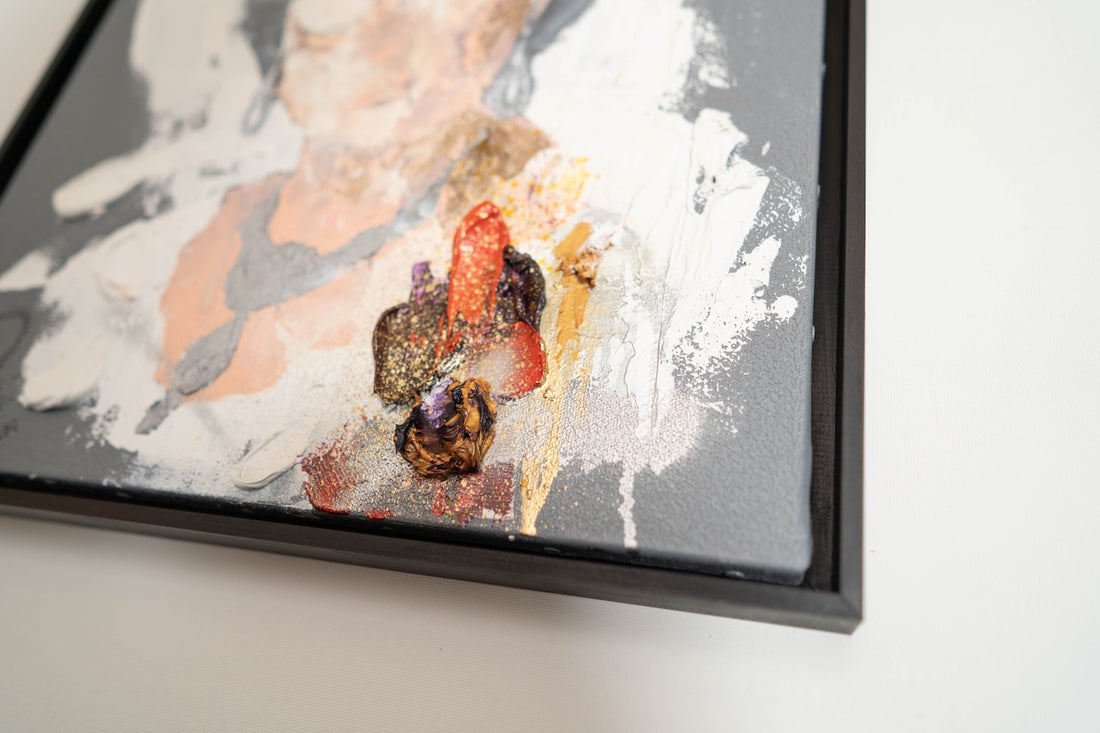 UNTITLED Portrait work (Elizabeth II) contemporary painting art