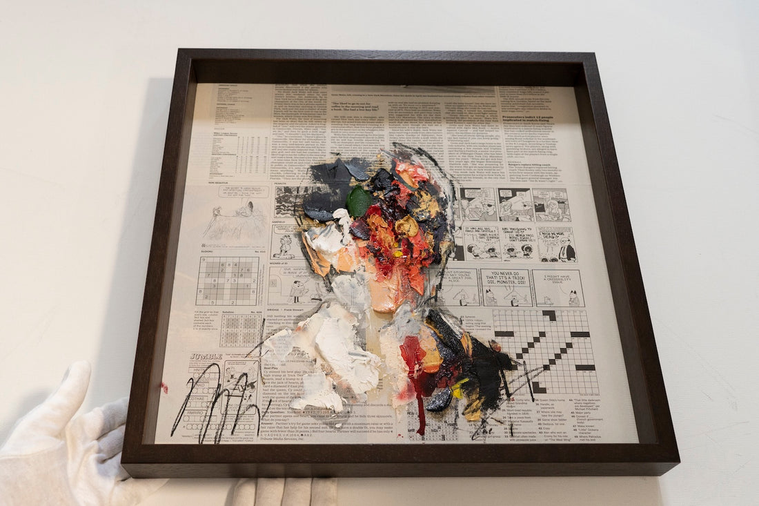 mirror series UNTITLED Portrait contemporary painting art